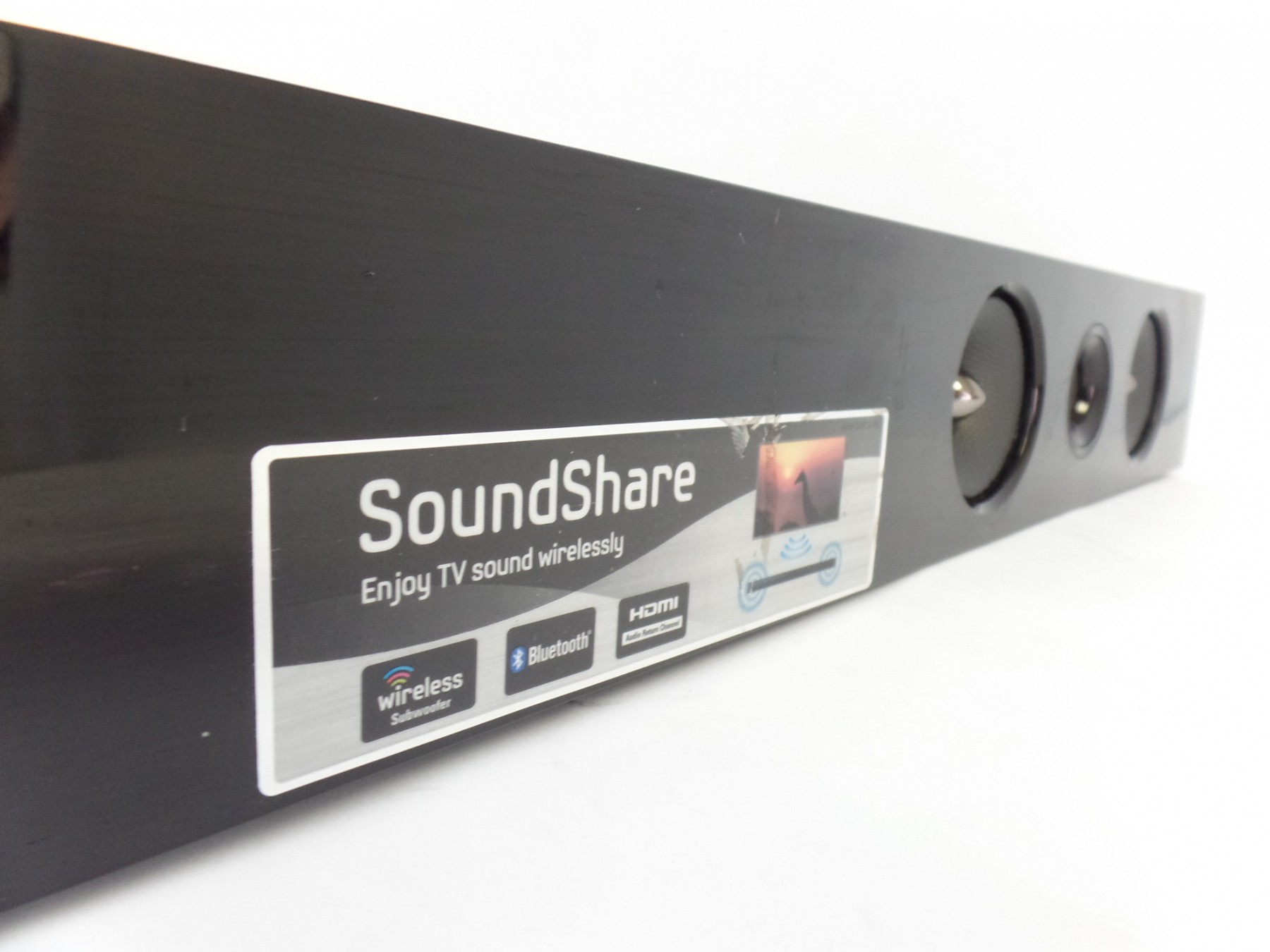 2.1 Samsung HWFM45 Soundbar w/ PSWF450 Wireless Subwoofer and Remote Control