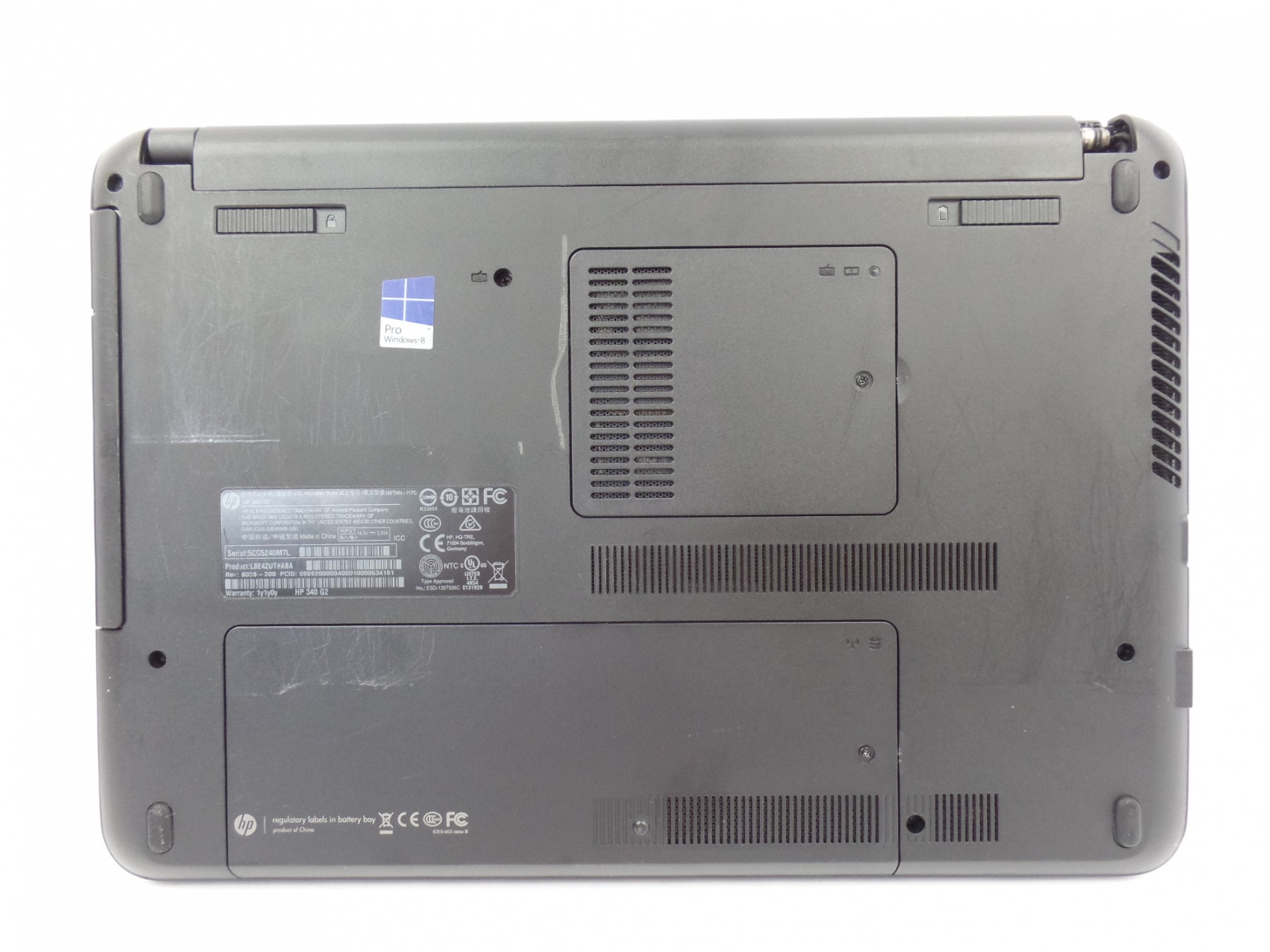 HP TPN-C126 4GB SSD240GB Windows11 Microsoft Officeインストール