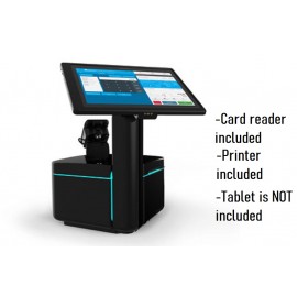 MePOS Kiosk POS with printer and card reader (tablet not included)