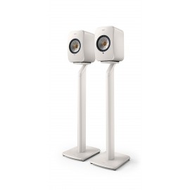 KEF S1 Floor Stand Pair S1MWH for KEF LSXII Speakers White - BN