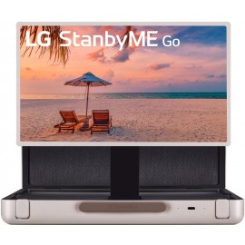 LG - StanbyME Go 27” Class LED Full HD Smart webOS Touch Screen - OB