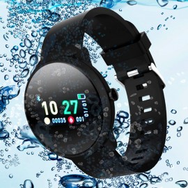 Lenovo Smart Watch HW10 IP68 Waterproof Sport Bluetooth PTM7C01746 Black