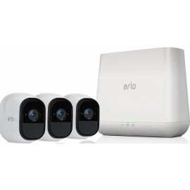 Arlo Pro Security System Bundle - 3 Pack Camera AVM4000C-100NAS - used