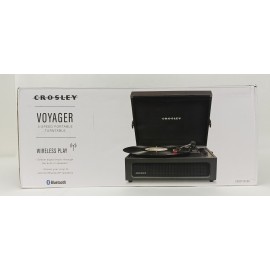 CrosleyCR8017B-BK - Bluetooth Voyager Turntable - Black-BN