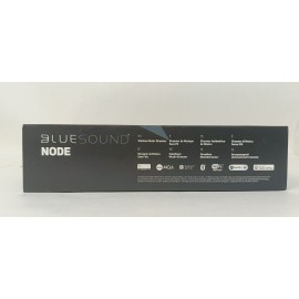 Bluesound NODE Wireless Multi-Room Hi-Res Music Streamer - Black - OB