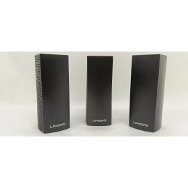  Linksys Velop AC2200 Tri-Band Mesh Wi-Fi 5 System (3 Pack) WHW0303B Black - U