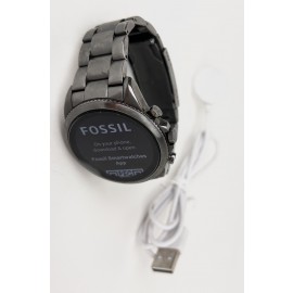Fossil - Gen 6 Smartwatch 44mm Stainless Steel - Smoke - U