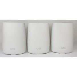NETGEAR Orbi AC2200 Tri-Band Mesh Wi-Fi System (3-pack) RBK43-100NAS - White - U