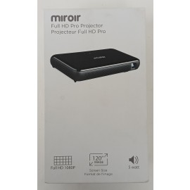 Miroir M600 Full HD Pro 1080p Projector Black - U