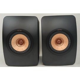  KEF - LS50 5-1/4" 2-Way Studio Monitors (Pair) - High Gloss Piano Black-U