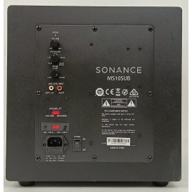Sonance MS10SUB Mag Series 10" 275W Powered Cabinet Subwoofer Black -472-U
