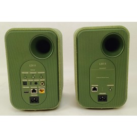 KEF - LSXII Wireless Bookshelf Speakers (Pair) - Green-U