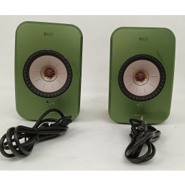 KEF - LSXII Wireless Bookshelf Speakers (Pair) - Green-U