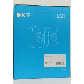 KEF LSX Wireless Music System (Pair) - White - BN