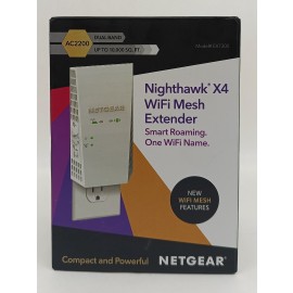 NETGEAR Nighthawk X4 AC2200 Dual-Band Wi-Fi Range Extender EX7300-100NAS - OB