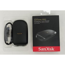 SanDisk Extreme PRO USB 3.1 CFexpress Memory Card Reader - Black - OB