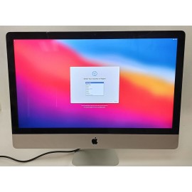 Apple iMac 2019 27" 5K CRACKED LCD i5 8GB 1TB HDD +32GB SSD Radeon Pro 570X