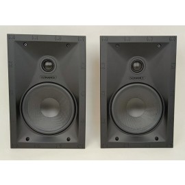 Sonance VP62 RECTANGLE Visual Performance 6.5" 2-Way In-Wall Speakers (Pair) -OB