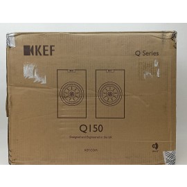 KEF - Q Series 5.25" 2-Way Bookshelf Speakers (Pair) - Satin White-OB