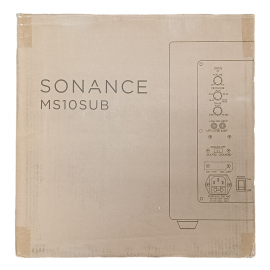 Sonance - MS10SUB - Mag Series 10" 275W Powered Cabinet Subwoofer - Black-OB
