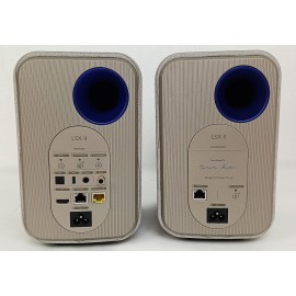 KEF - LSXII Wireless Bookshelf Speakers Pair - TAN - U