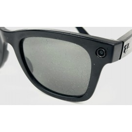 Ray-Ban - Stories Wayfarer Smart Glasses 53mm - Matte Black/Dark Grey -Scratches