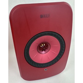 KEF LSXII Wireless Bookshelf 2 Speakers (Pair) Red U