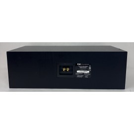 ELAC Debut 2.0 Dual 6-1/2" 2-Way Center-Channel Speaker DC62-BK Black Ash - U