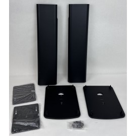 KEF S2 Floor Stand Pair S2BL fits LS50 Wireless II and LS50 Meta - Black U