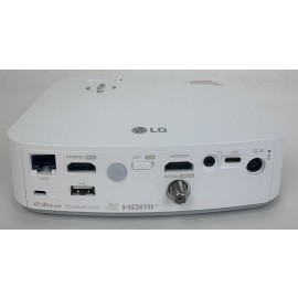 LG PF50KA 1080p Wireless Smart DLP Portable Projector White U