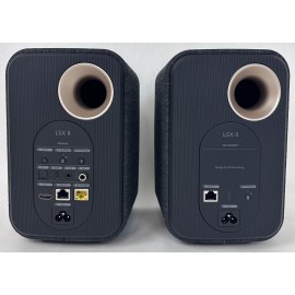 KEF LSXII Wireless Bookshelf 2 Speakers (Pair) Carbon Black U