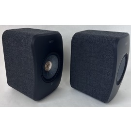 KEF LSXII Wireless Bookshelf 2 Speakers (Pair) Carbon Black U