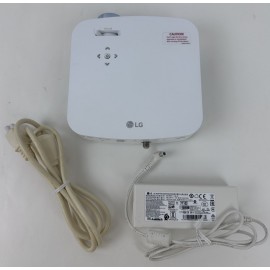 LG PF50KA 1080p Wireless Smart DLP Portable Projector White - 6834 Hours