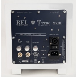 REL T-Zero MKIII Subwoofer High Gloss White - U