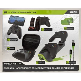 Bionik Xbox Series X/S Pro Kit + 2x Quickshot Pro 1100 mAh Batteries Station