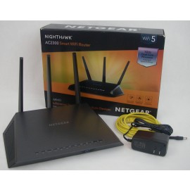 NETGEAR Nighthawk AC2300 Dual-Band Wi-Fi 5 Router R7000P-100NAS - Black
