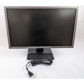 Acer B246HL 24" Full HD 1920x1080 60Hz DVI VGA Built-in Speakers LCD Monitor