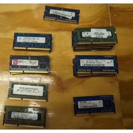 Lot of DDR3 RAM 30pcs Various SODIMM Laptop Memory 1GB 2GB 4GB