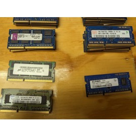 Lot of DDR3 RAM 30pcs Various SODIMM Laptop Memory 1GB 2GB 4GB