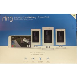 Ring Stick Up Cam Battery + Mounts - 3 pack - Used