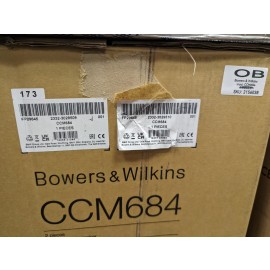 Bowers & Wilkins 8" 2-Way Round In-Ceiling Speakers (Pair) CCM684 OB