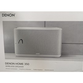 Denon Home 350 Wireless Speaker w/HEOS Built-in AirPlay 2 & Bluetooth White