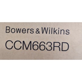 Bowers & Wilkins CI600 Series 663 Reduced Depth 6" In-Ceiling Speaker CCM663RD
