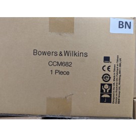 Bowers & Wilkins 8" 2-Way In-Ceiling Speaker (Each) White/Black CCM682 BN