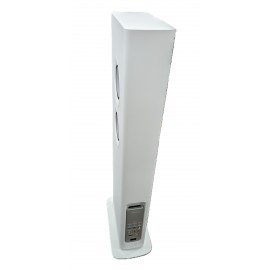 KEF LS60 Wireless Floorstanding Speakers (Pair) - White - OB