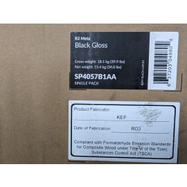 KEF R2 Meta LCR Speaker (Each) - Black Gloss - BN