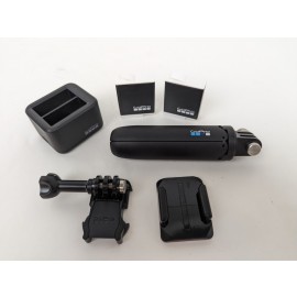 GoPro Hero8/9/10/11/12 Accessory Kit - 2x Battery, Dual charger, Mount, Tripod