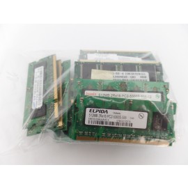 Lot of DDR2 RAM 26x 512MB 6x 256MB 50x 1GB SODIMM Laptop Memory