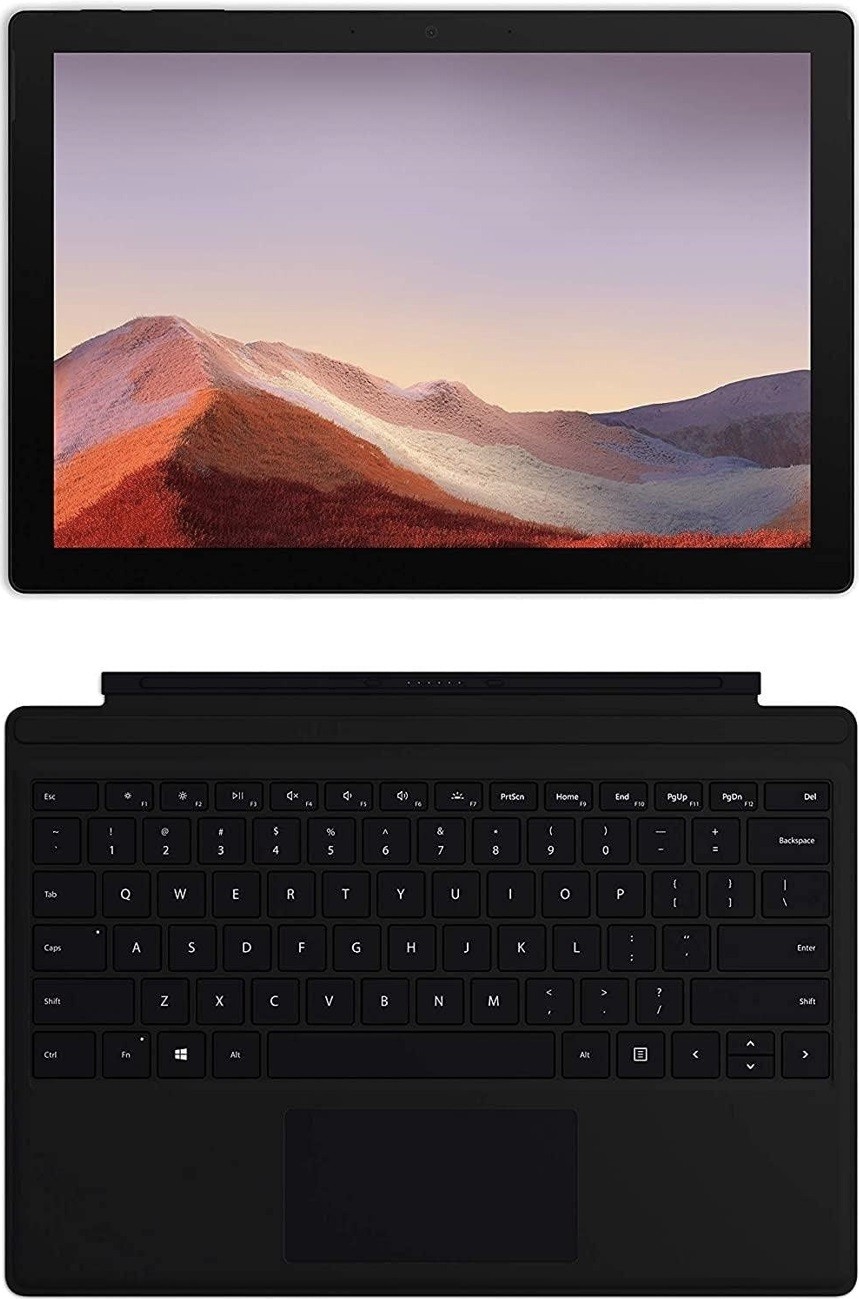 Microsoft Surface Pro 7 1866 Bundle 12.3" i7-1065G7 16GB 256GB W11H+Keyboard OB