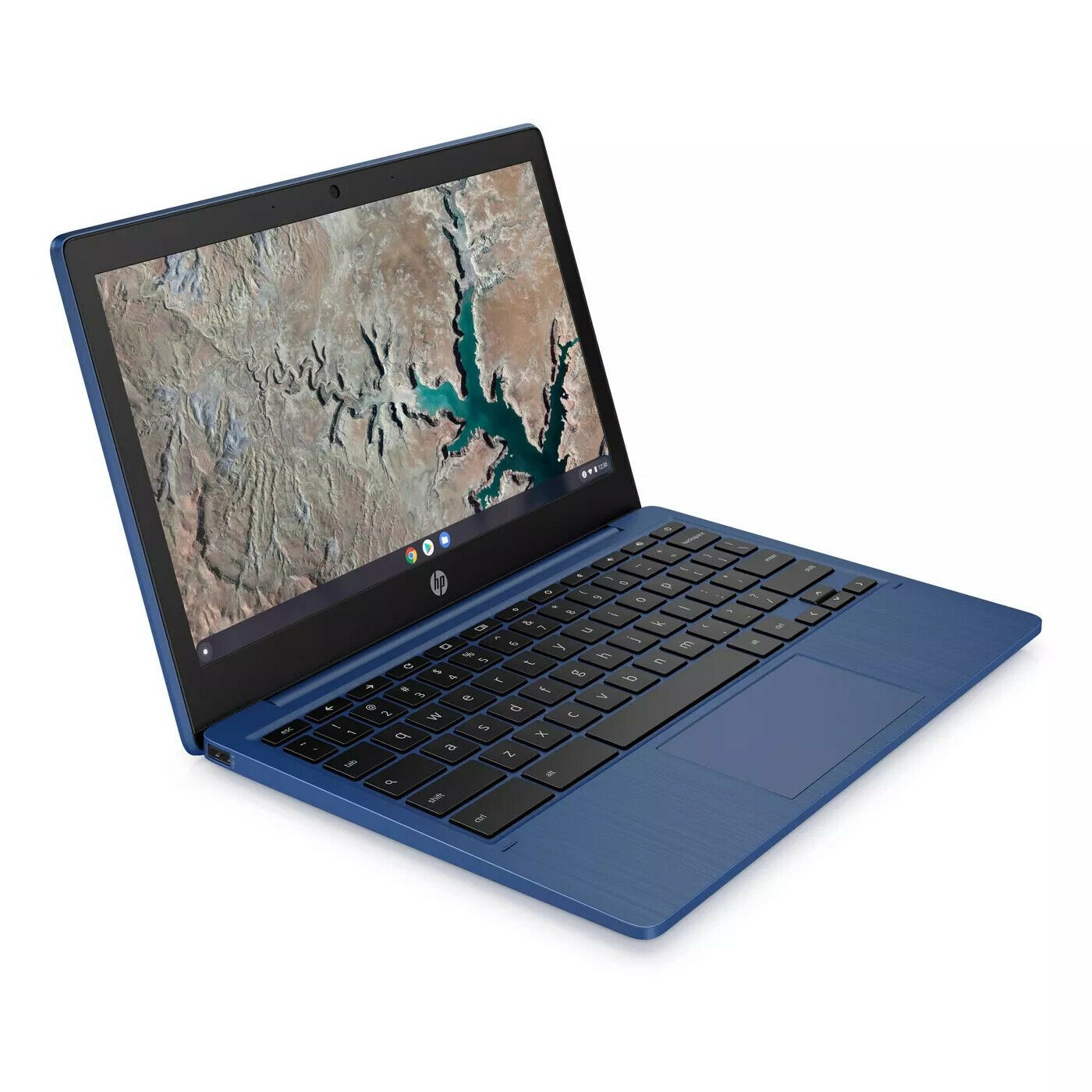 HP Chromebook 11A-NA0036 11.6" HD Touch MT8183 2GHz 4GB 32GB Chrome Laptop Blue